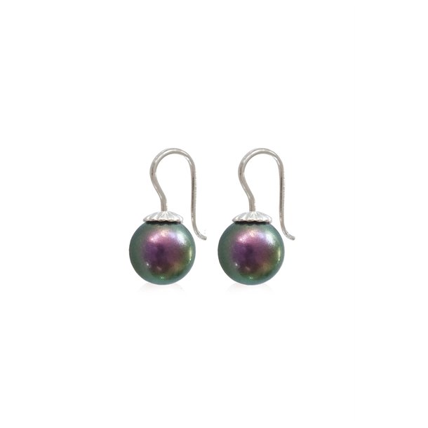 Romantic reringe - Crystal Iridescent Purple/slv